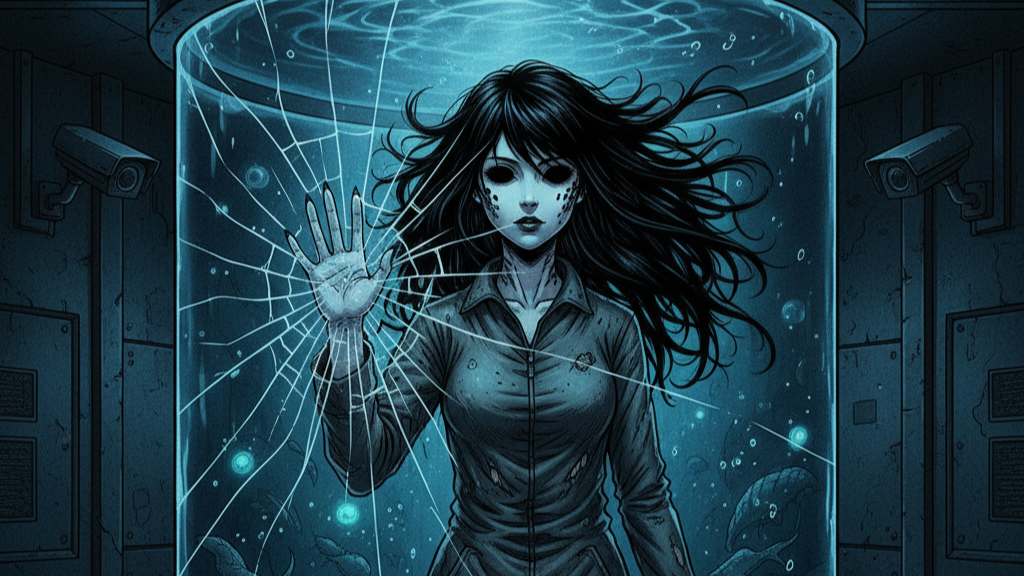 Cover art for Below Safe Depths, a scifi scenario on AI Dungeon