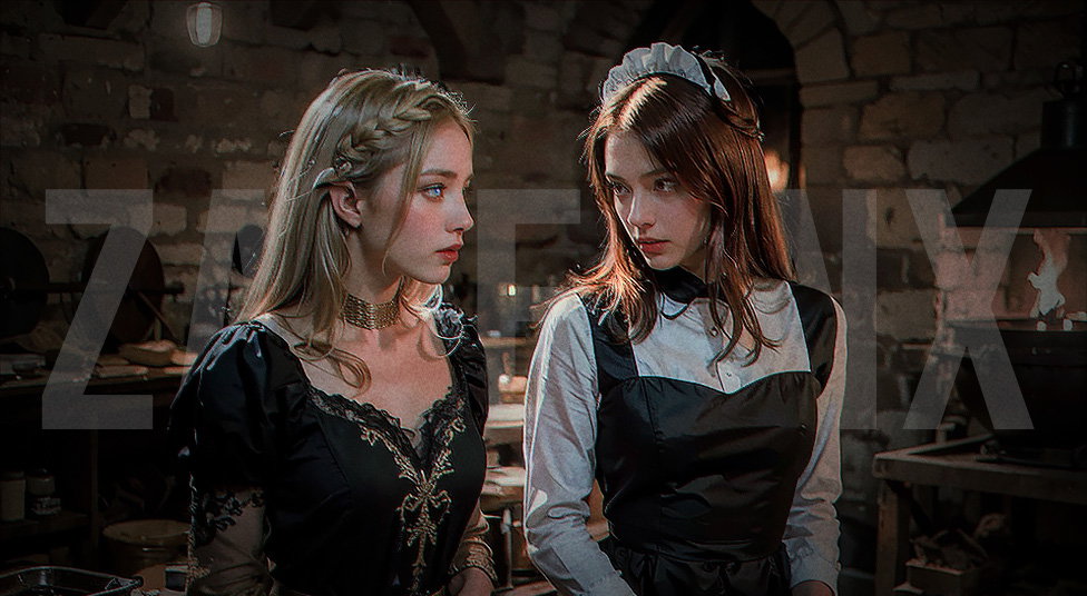 Cover art for The Bastards and the Heiress ⚒️, a romance scenario on AI Dungeon