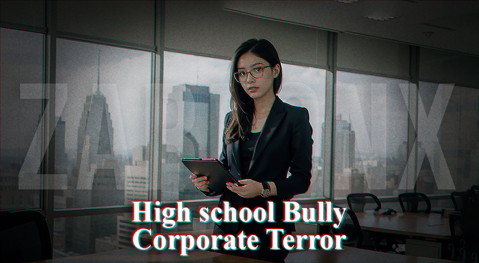 Cover art for High School Bully, Corporate Terror đ˘, a romance scenario on AI Dungeon