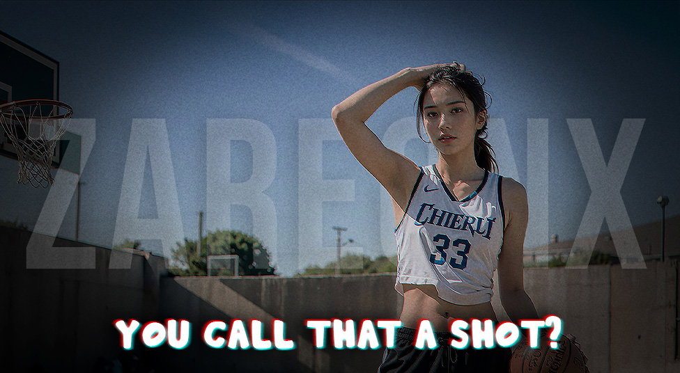 Cover art for You Call That a Shot? ⛹️♀️, a romance scenario on AI Dungeon