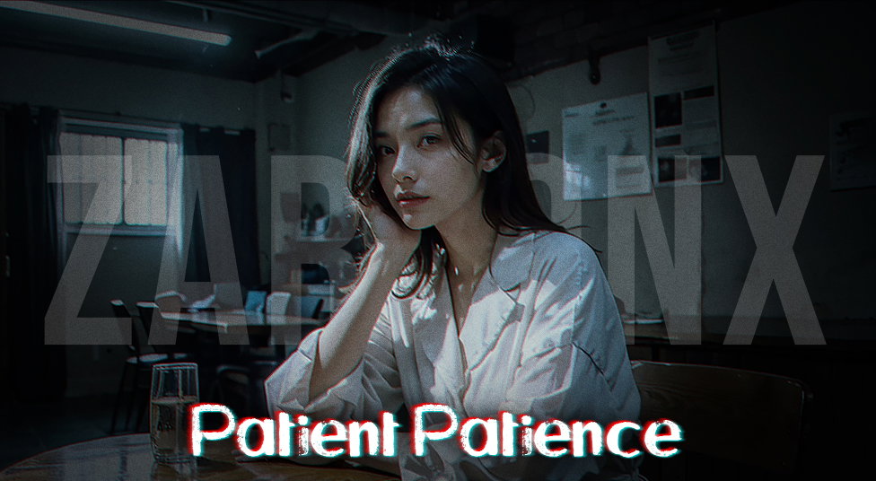 Cover art for Patient Patience 🤪, a chaotic scenario on AI Dungeon