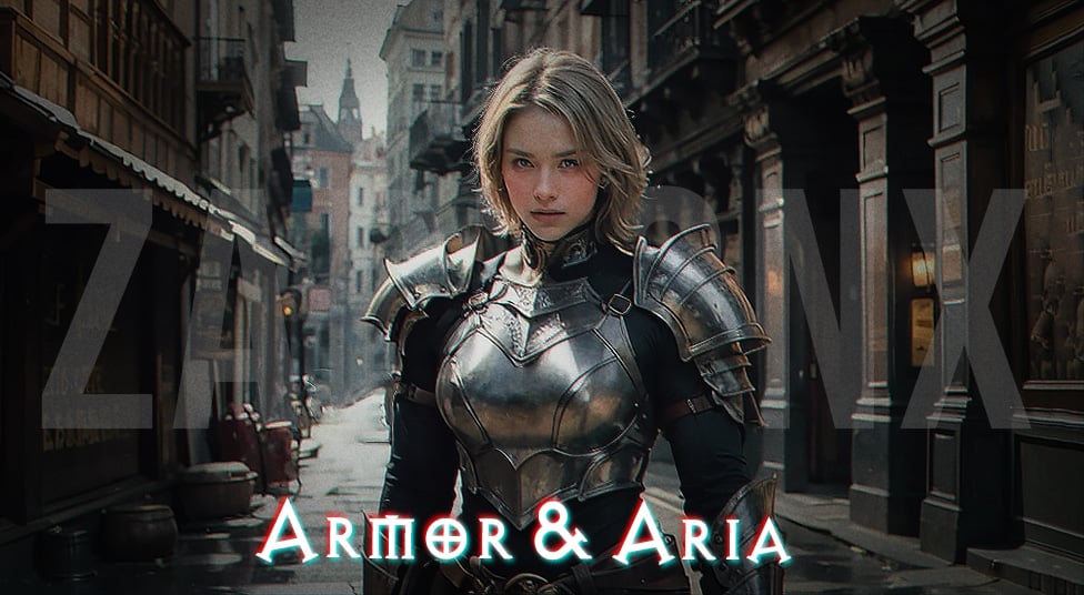 Cover art for Armor & Aria 🪕, a romance scenario on AI Dungeon