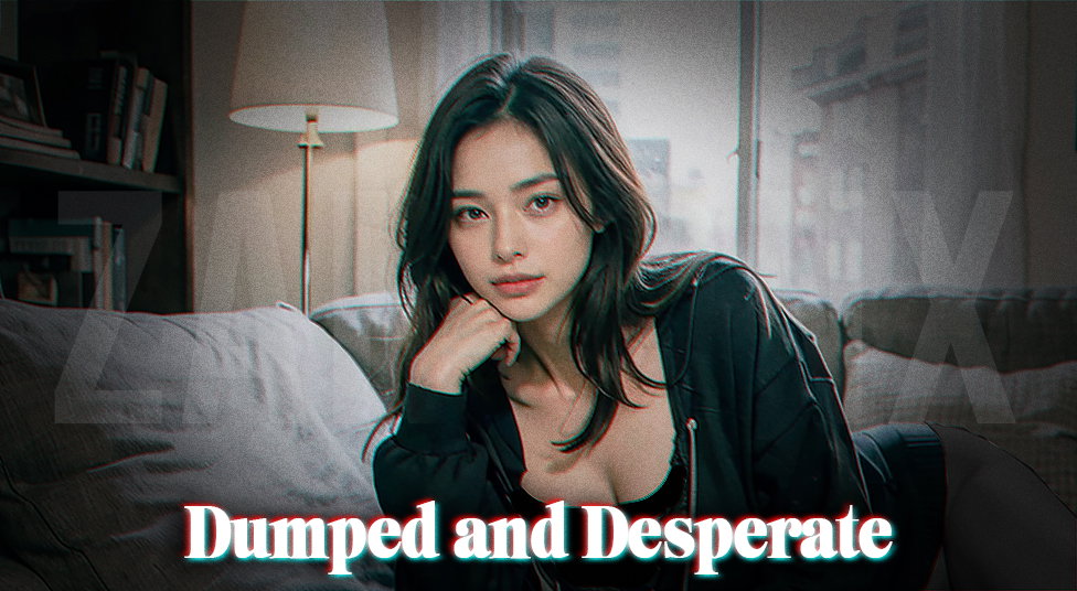 Cover art for Dumped and Desperate 💔, a romance scenario on AI Dungeon