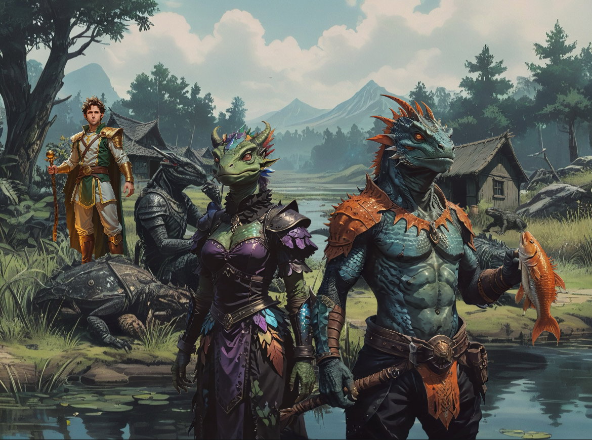 Cover art for Black Marsh, an elder scrolls scenario on AI Dungeon