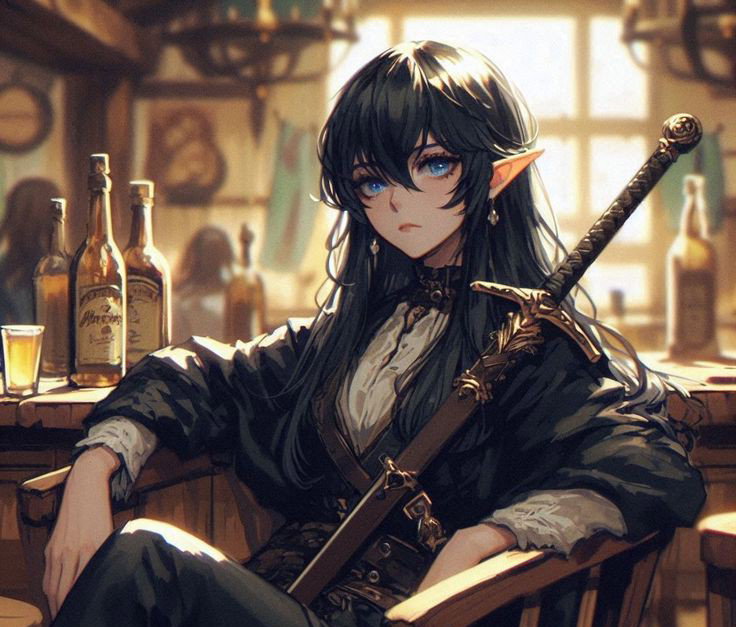Cover art for The Hero Has Retired?!, a romance scenario on AI Dungeon