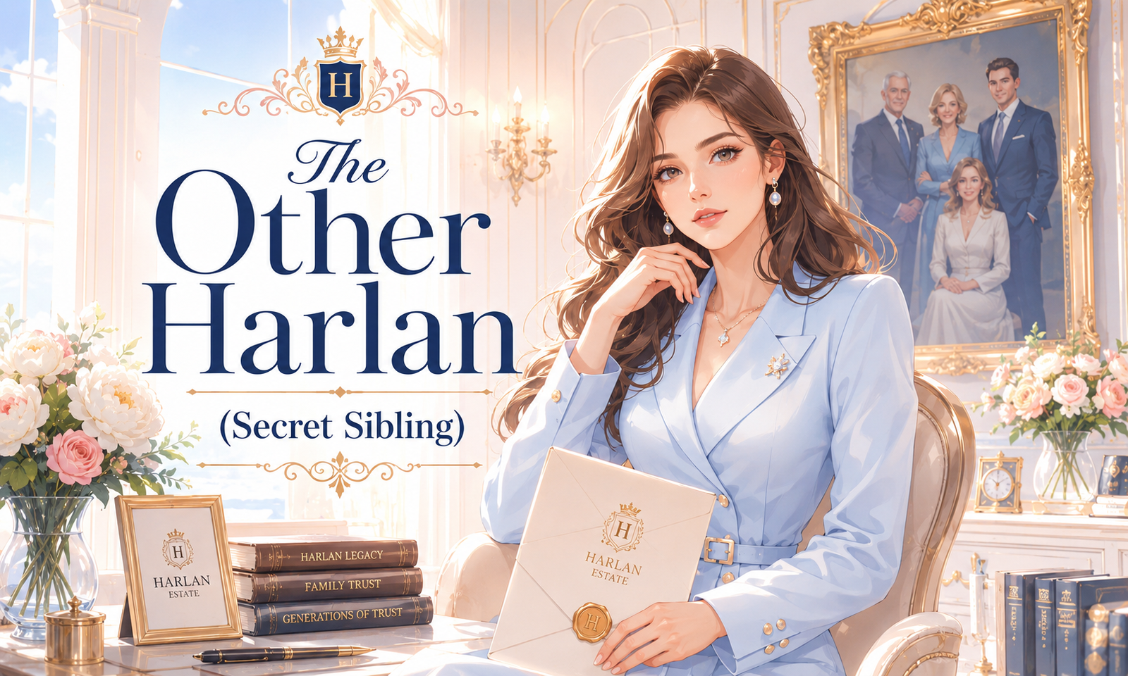 Cover art for The Other Harlan (Secret Sibling), a slice of life scenario on AI Dungeon