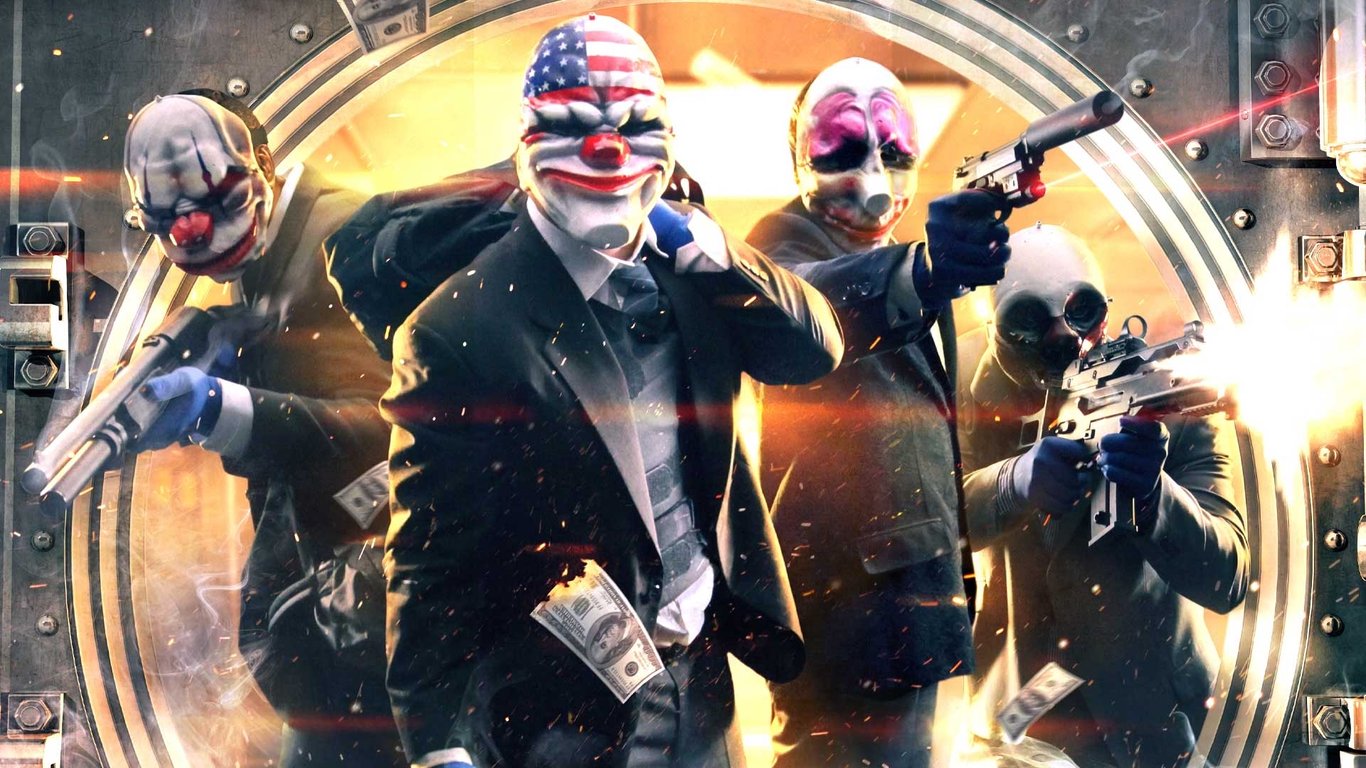 Cover art for Welcome To The Payday Gang!, a payday 2 scenario on AI Dungeon