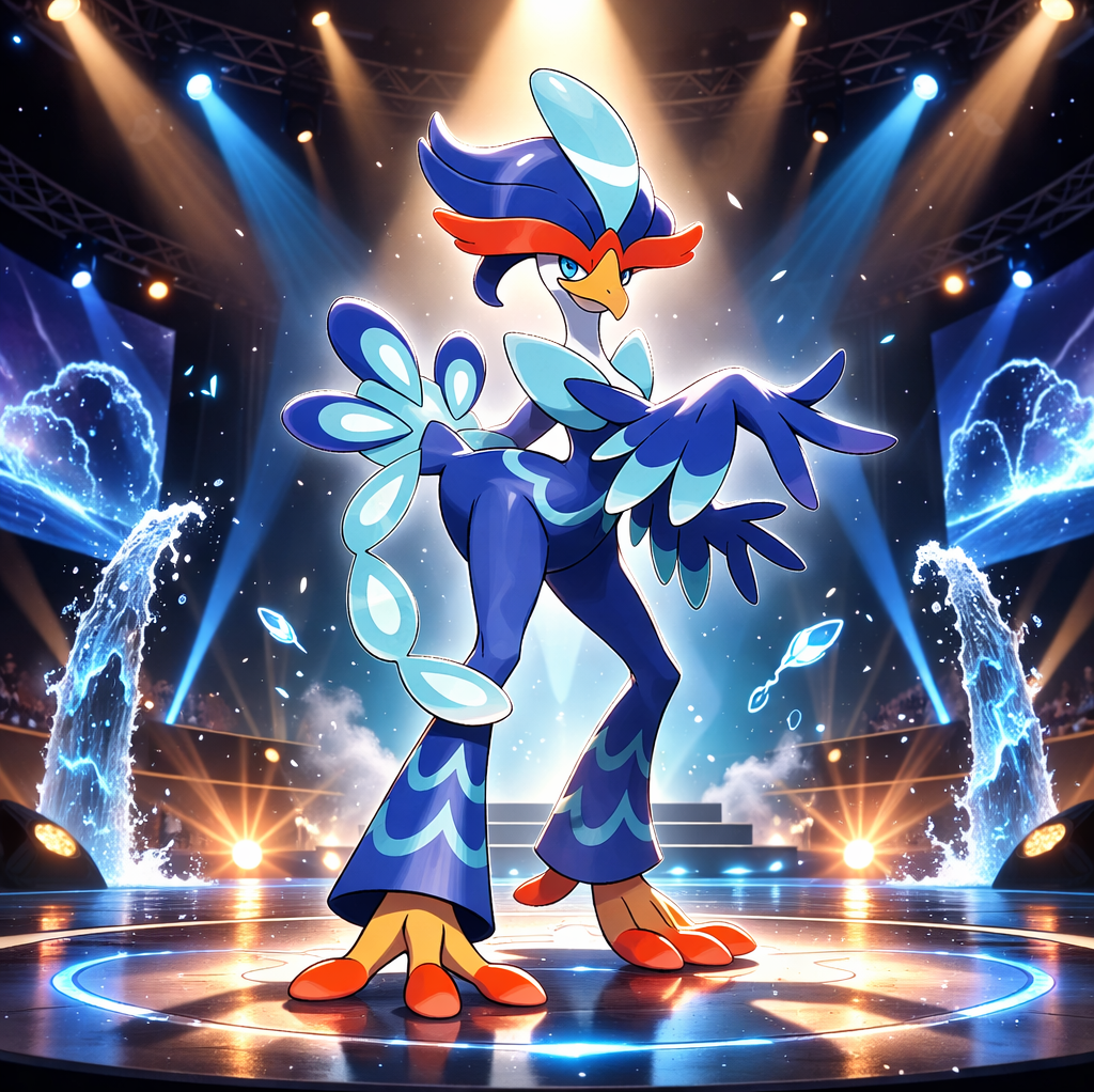 Cover art for Your pal Quaquaval!, a pokemon scenario on AI Dungeon