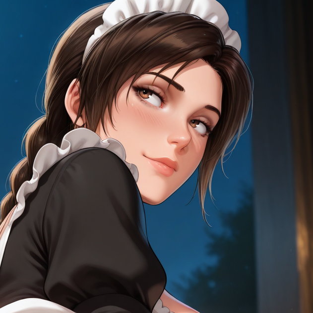 Cover art for Needs a little cleaning., a maid scenario on AI Dungeon