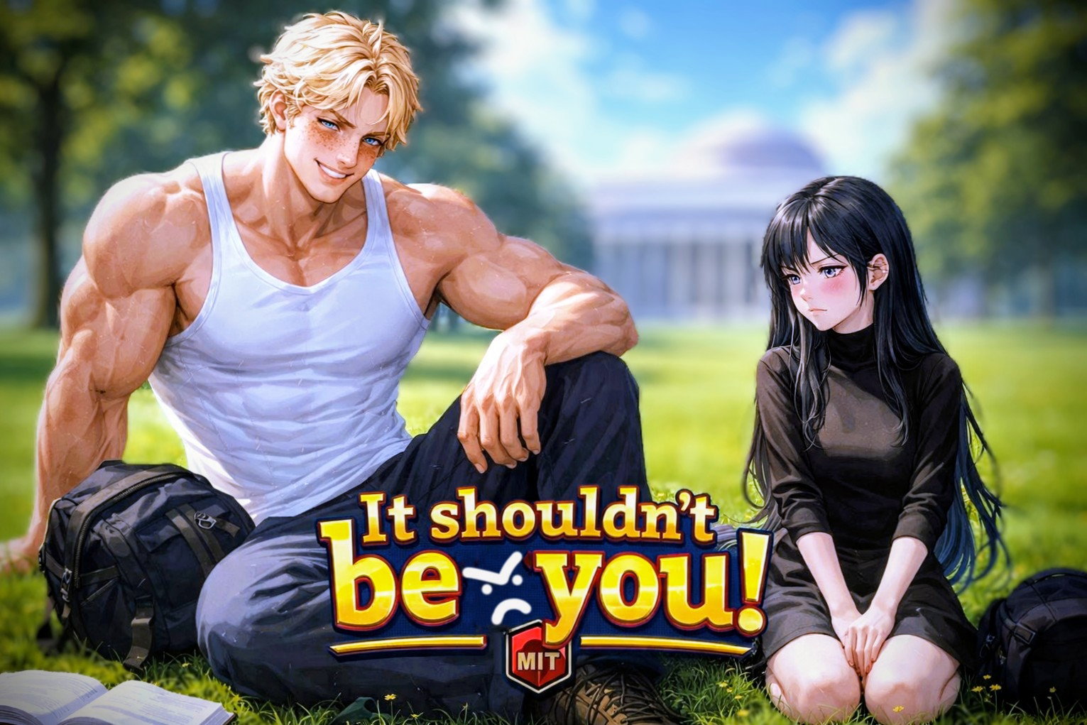Cover art for It shouldn't be you! , a romance scenario on AI Dungeon