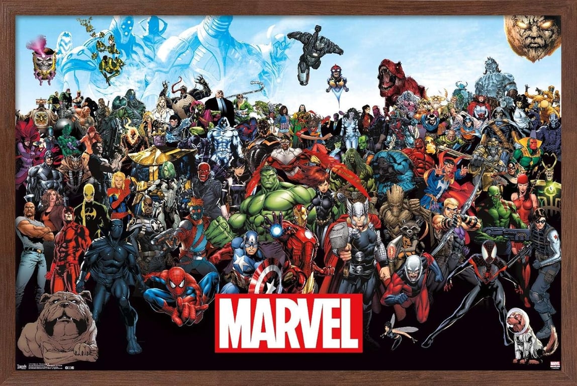 Cover art for Marvel Comics, a marvel scenario on AI Dungeon