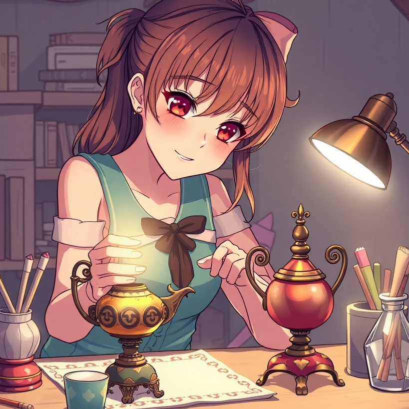 Cover art for Genie Corp, a genie scenario on AI Dungeon