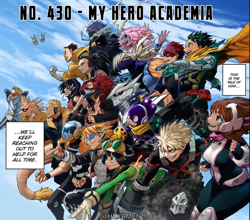 Cover art for My Hero Academia: After the War (AU), a hero scenario on AI Dungeon