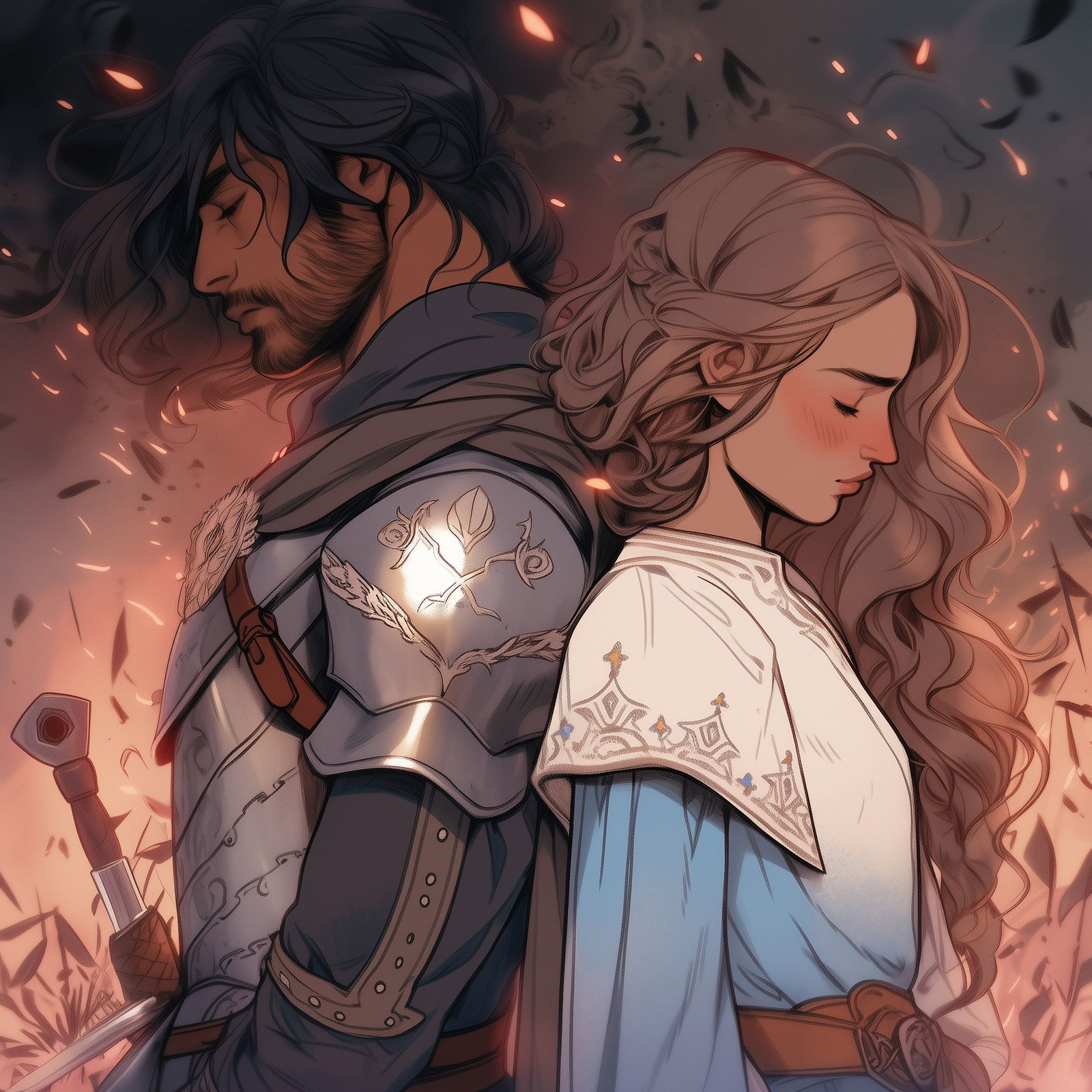 Cover art for The Luxury of Mercy, a fantasy scenario on AI Dungeon