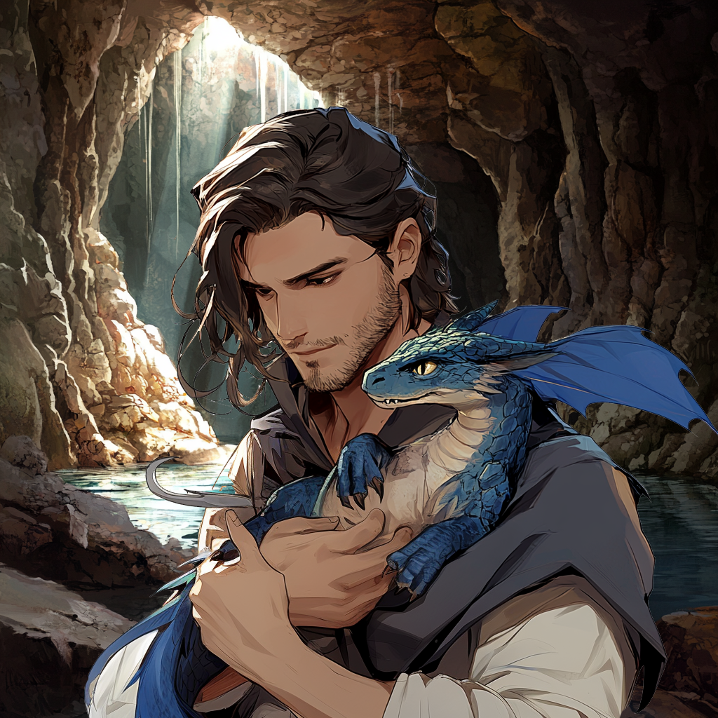 Cover art for Dragonbond, a dragons scenario on AI Dungeon