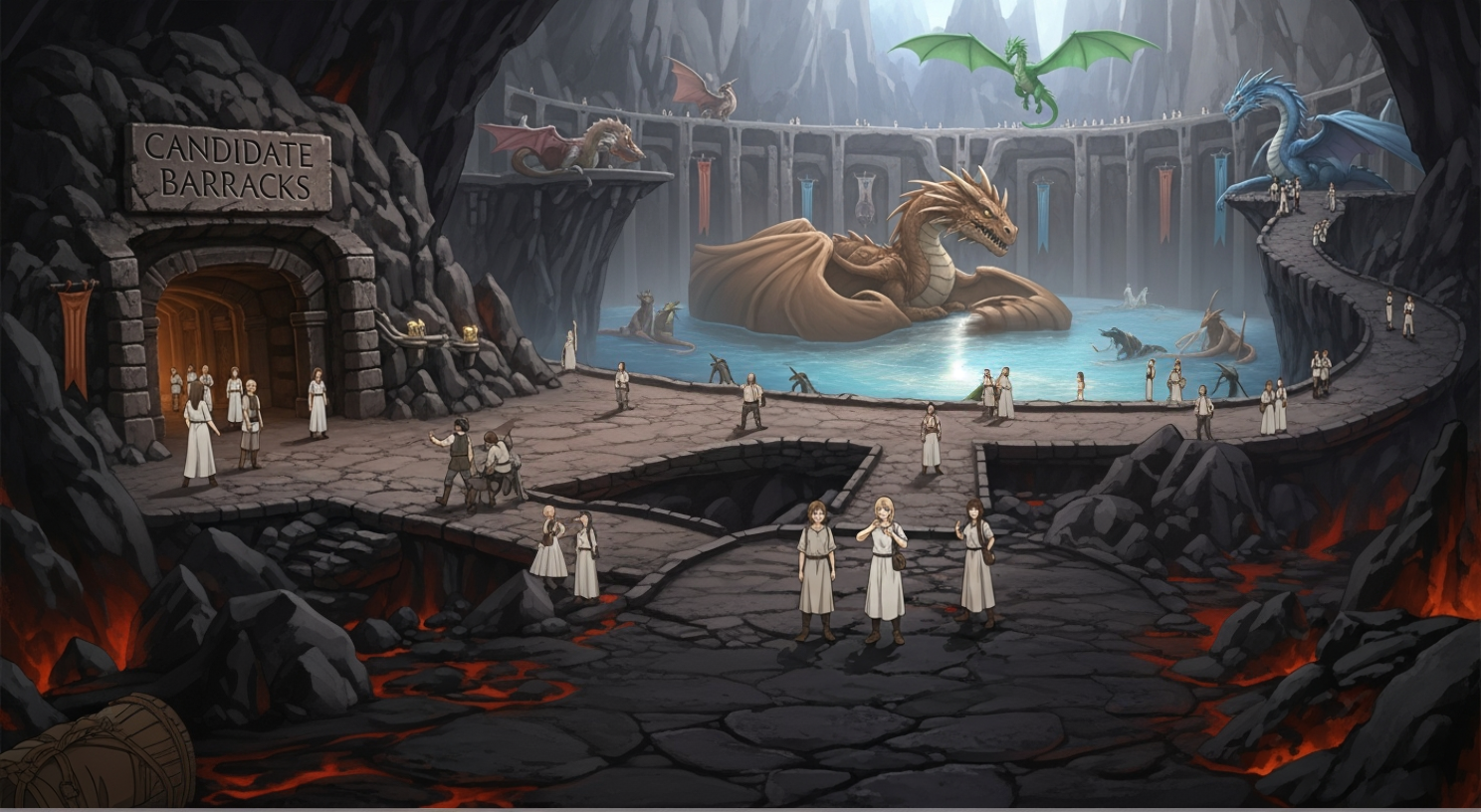 Cover art for Dragonriders of Pern - The Tenth Pass, a fantasy world on Voyage