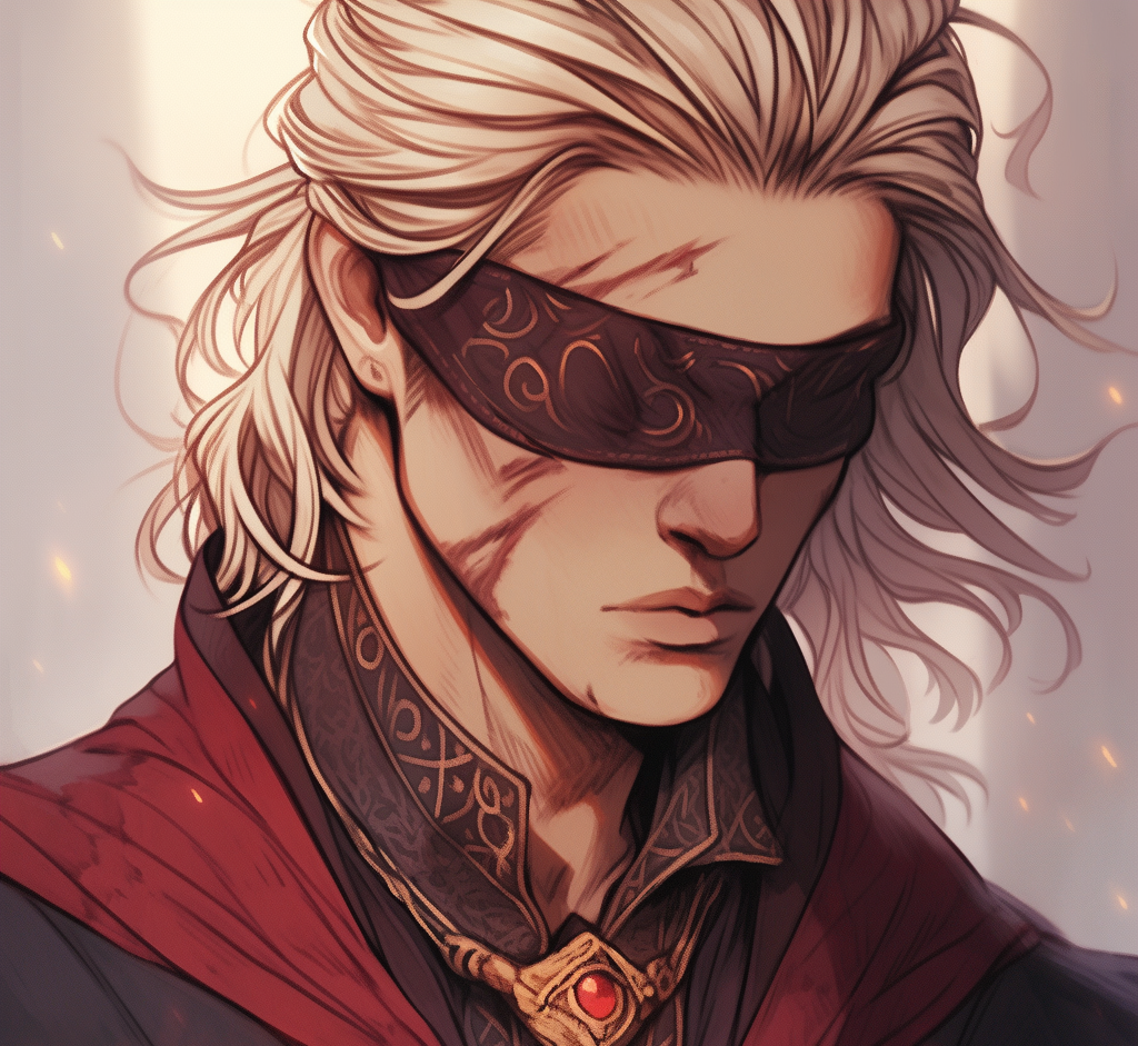 Cover art for Blind Loyalty, a medieval scenario on AI Dungeon