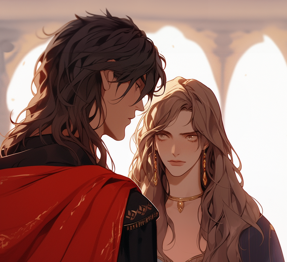 Cover art for Arranged Marriage to Prince Veis, a fantasy scenario on AI Dungeon