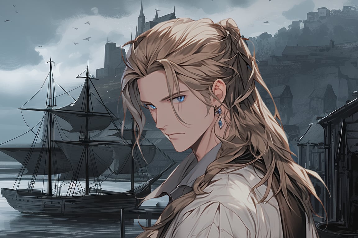 Cover art for The Fall of House Caine, a romance scenario on AI Dungeon