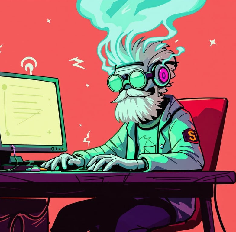 Cover art for Be the Lab worker!, a fantasy scenario on AI Dungeon
