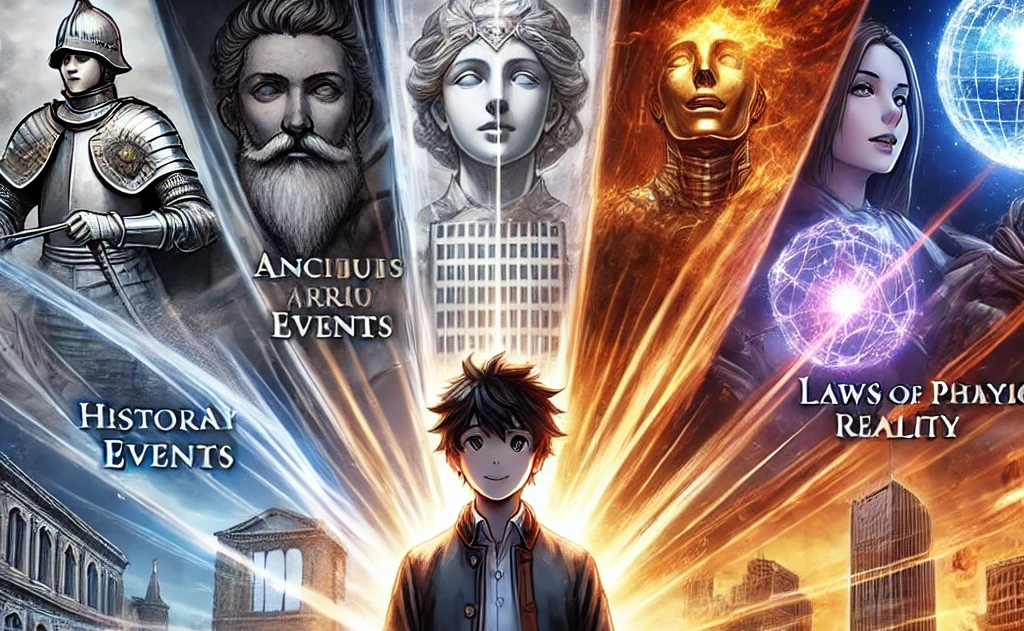 Cover art for You can rewrite history and the laws of the world. , a reality warping scenario on AI Dungeon