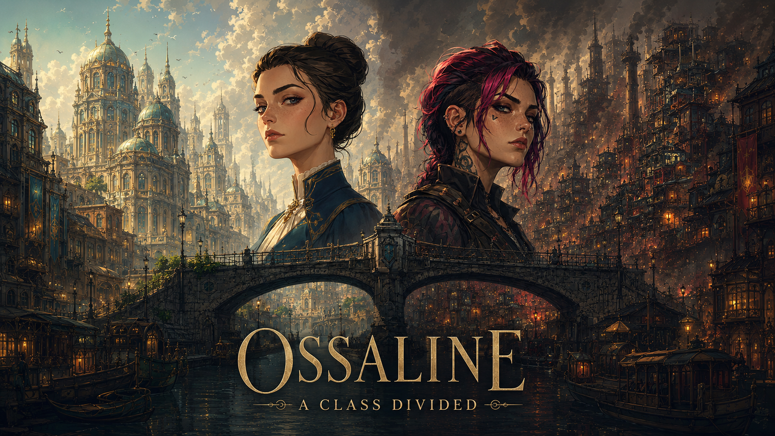 Cover art for Ossaline, a crime world on Voyage