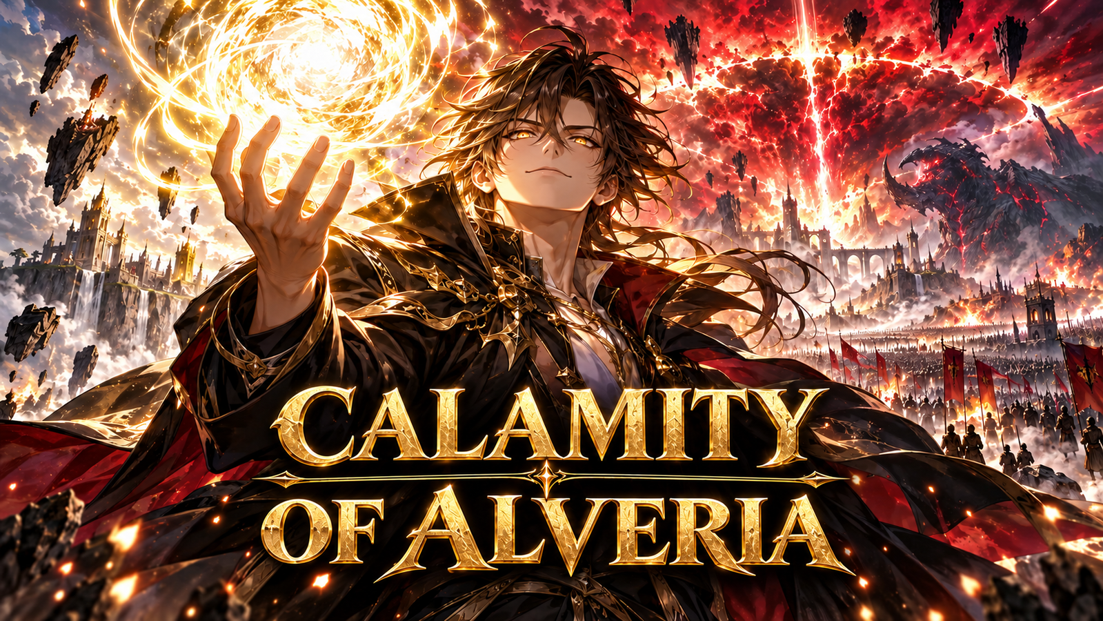 Cover art for Calamity of Alveria, an isekai world on Voyage