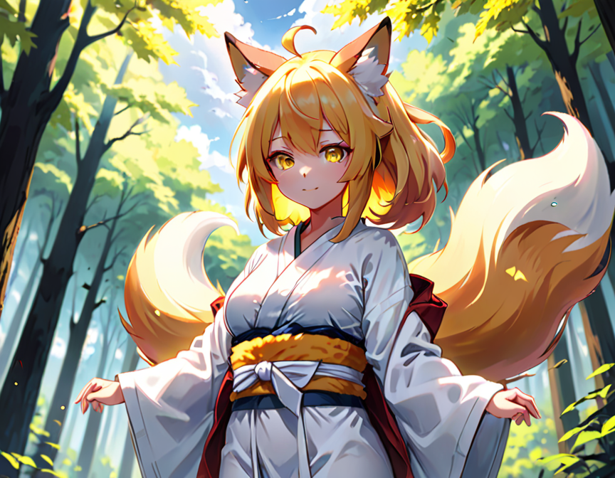 Cover art for Accidentally married a 🦊 kitsune, a kitsune scenario on AI Dungeon