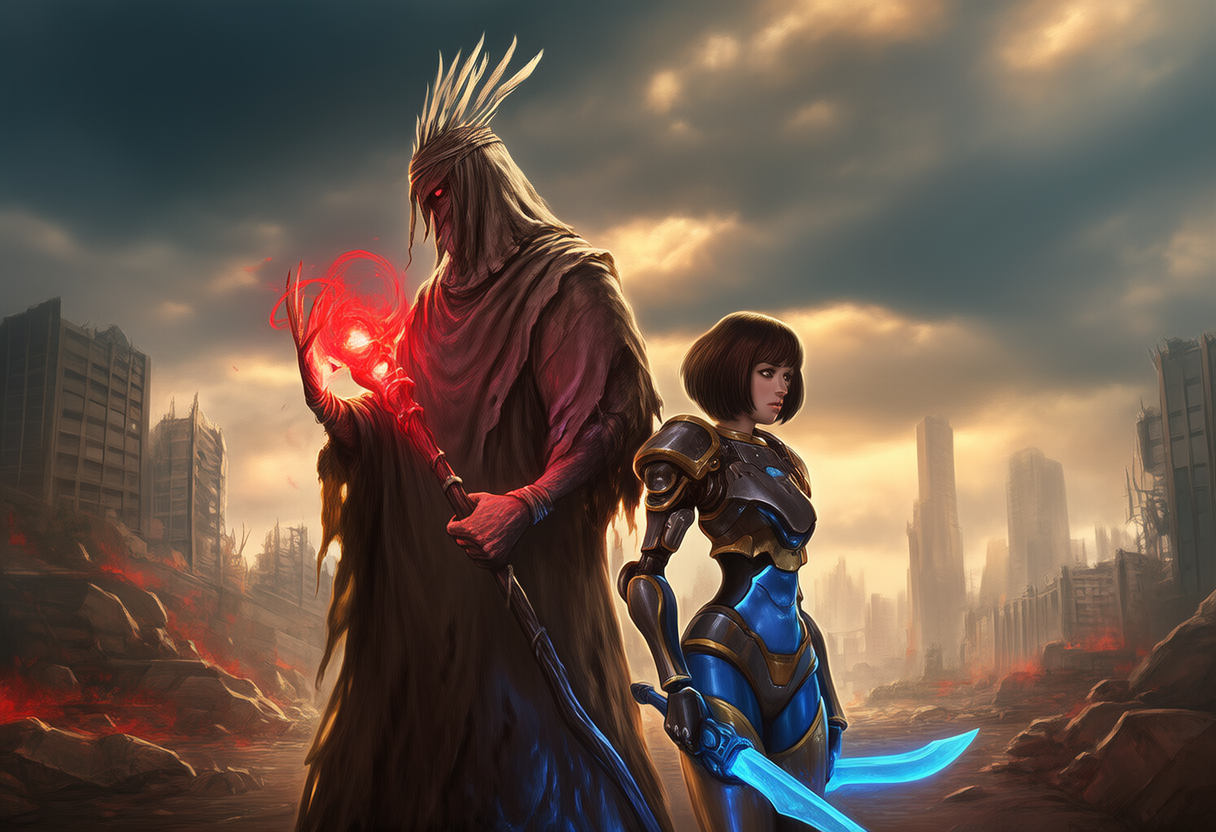 Cover art for *Mature* Rifts RPG Isekai, a rpg scenario on AI Dungeon
