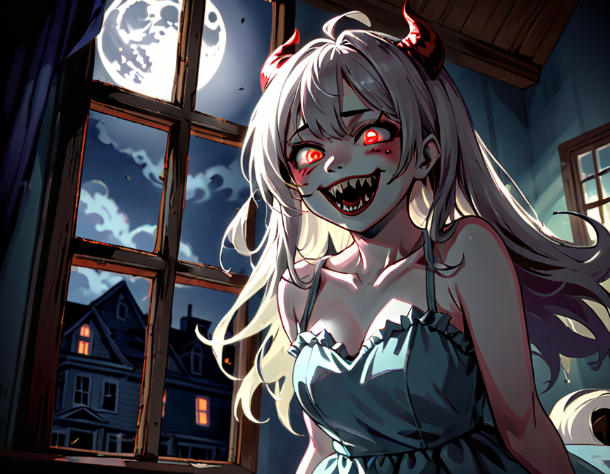 Cover art for Accidentally married a 😈 fallen angel, a demon scenario on AI Dungeon