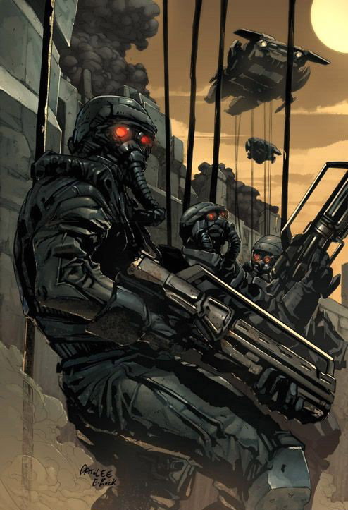 Cover art for MARS WARS, a sci fi scenario on AI Dungeon