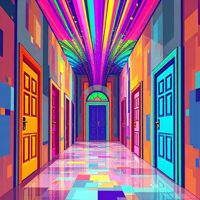 Cover art for Unlimited Doors, a random scenario on AI Dungeon