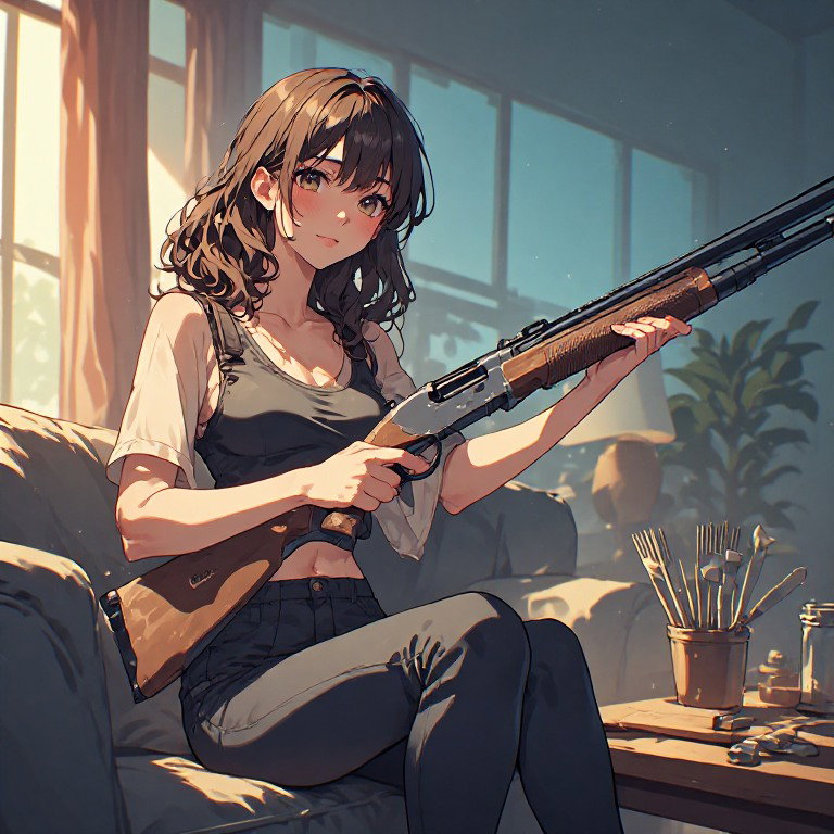 Cover art for Your Girlfriend's New Hobby, a slice of life scenario on AI Dungeon