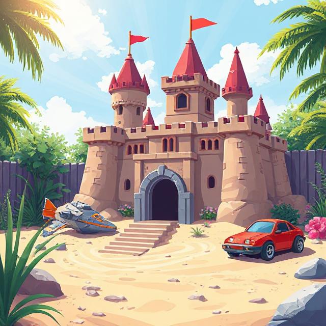 Cover art for Ultimate Sandbox, a sandbox scenario on AI Dungeon