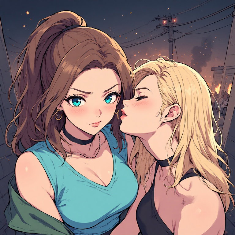Cover art for Love Is Not Sin!, a fight scenario on AI Dungeon