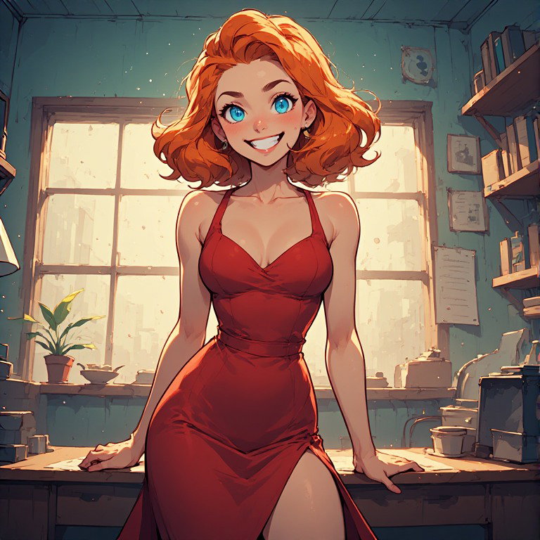 Cover art for Cherchez La Femme, a slice of life scenario on AI Dungeon