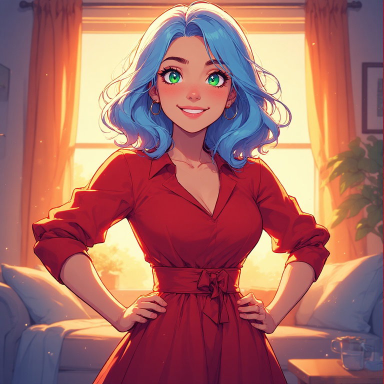 Cover art for Sister's Try On, a slice of life scenario on AI Dungeon