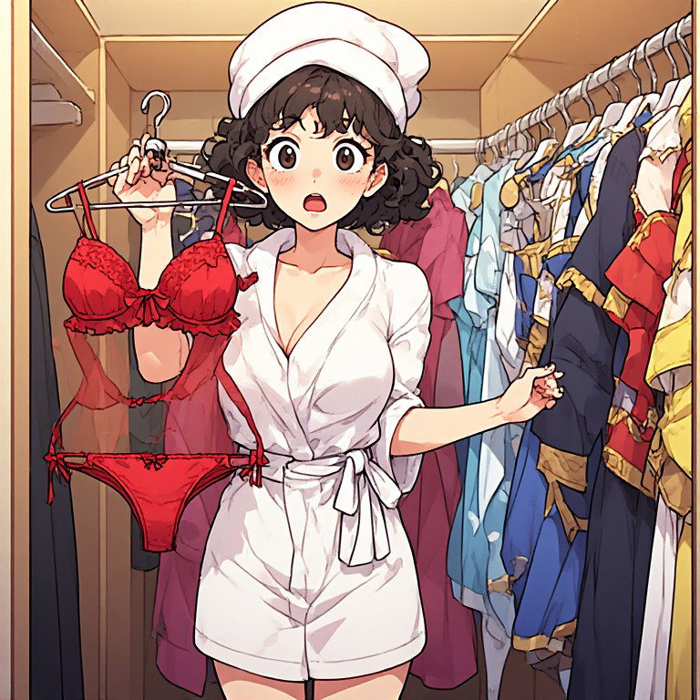 Cover art for Wardrobe Surprise, a slice of life scenario on AI Dungeon