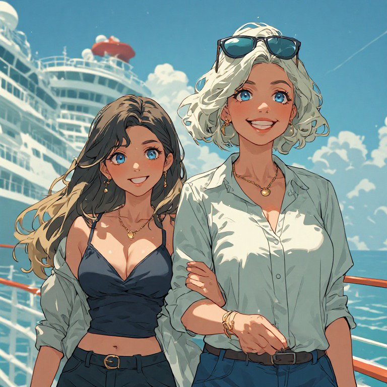 Cover art for Like Mother, Like Daughter, a slice of life scenario on AI Dungeon