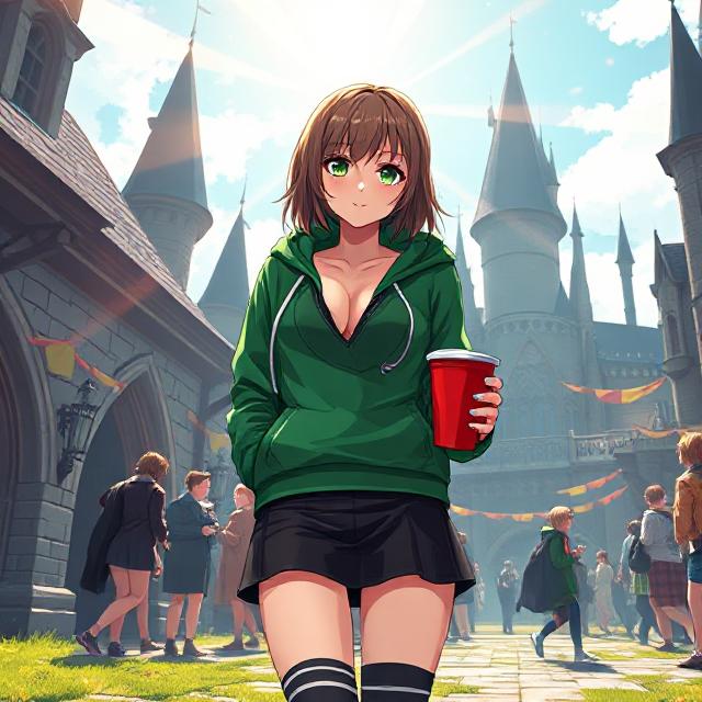 Cover art for Hogwarts College, a harry potter scenario on AI Dungeon