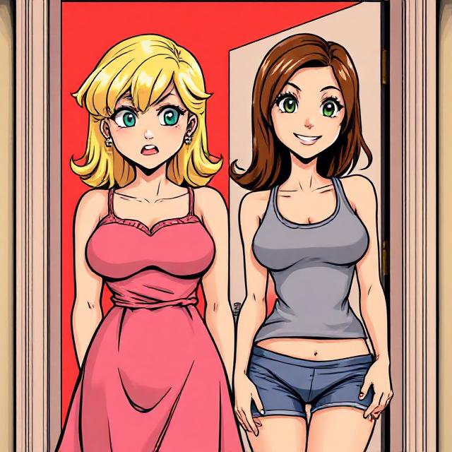 Cover art for The Wrong Door, a slice of life scenario on AI Dungeon