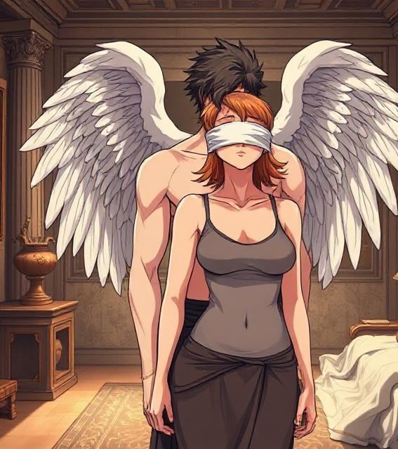 Cover art for Eros And Psyche, a greek mythology scenario on AI Dungeon