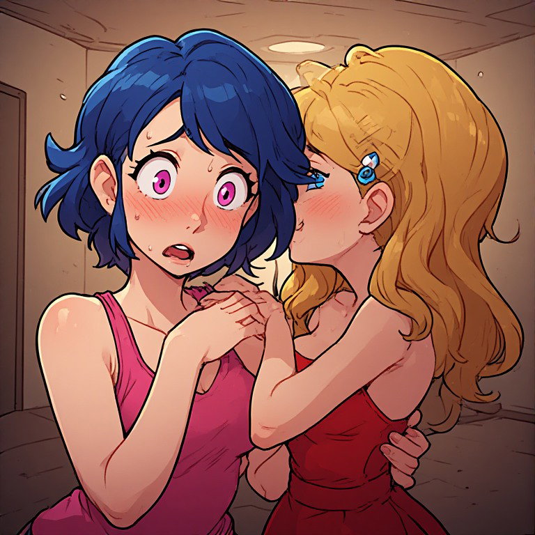 Cover art for Kissing Surprise, a slice of life scenario on AI Dungeon