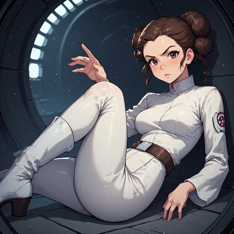 Cover art for Imprisoned Princess, a science fiction scenario on AI Dungeon
