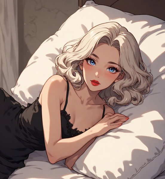 Cover art for In Bed With..., a surprise scenario on AI Dungeon