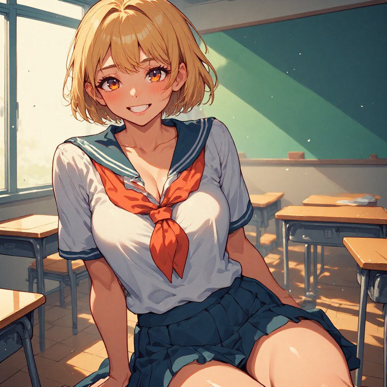 Cover art for Your Classmates Think You're ❓️❓️❓️, a slice of life scenario on AI Dungeon