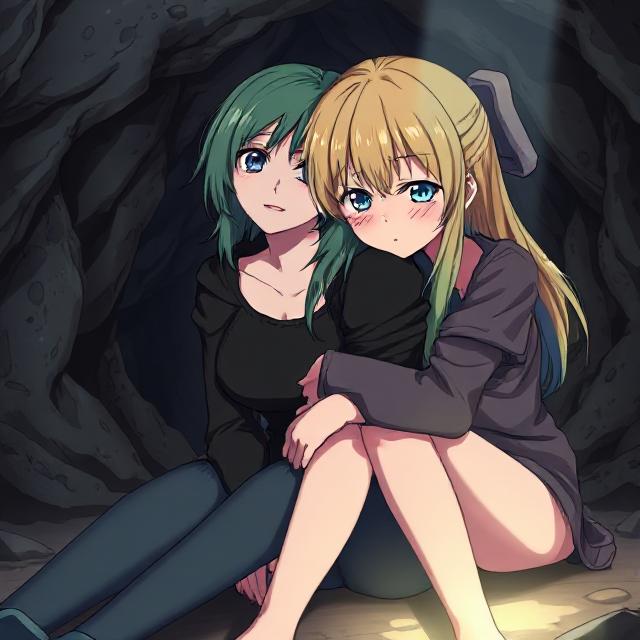 Cover art for Survival Camp Tsundere, a slice of life scenario on AI Dungeon