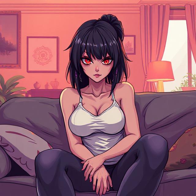 Cover art for Evil Roommate, a roommate scenario on AI Dungeon