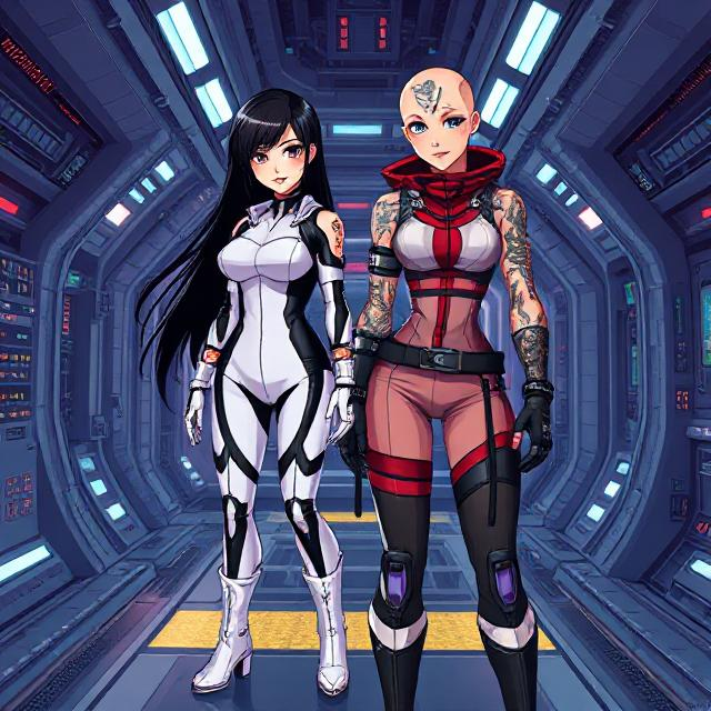 Cover art for Lass Effect, a romance scenario on AI Dungeon