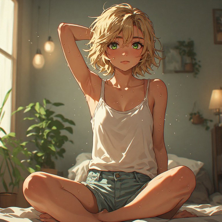 Cover art for I'm So Hot!, a slice of life scenario on AI Dungeon